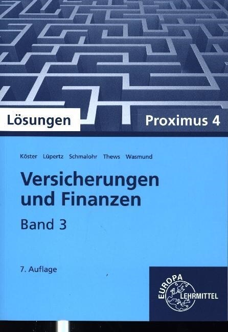 Versicherungen und Finanzen, Losungen (Paperback)