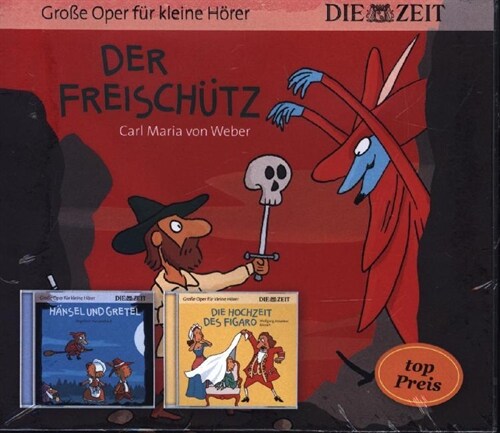 Große Oper fur kleine Horer - 3er-Set. Nr.1, Audio-CD (CD-Audio)