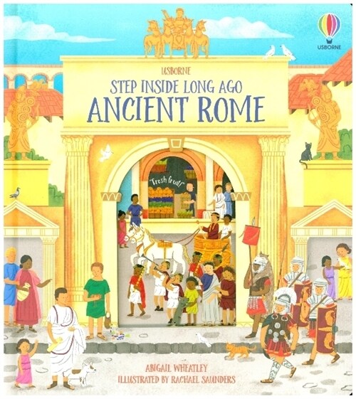 Step Inside Long Ago Ancient Rome (Board Book)