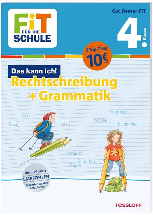 FiT FUR DIE SCHULE. Das kann ich! Rechtschreibung + Grammatik 4. Klasse (Paperback)