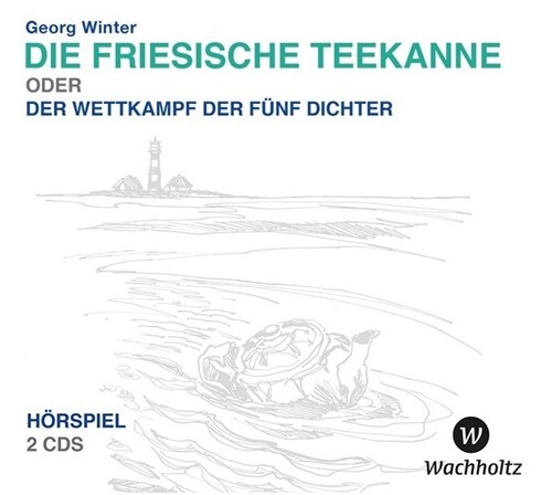 Die Friesische Teekanne, 2 Audio-CDs (CD-Audio)