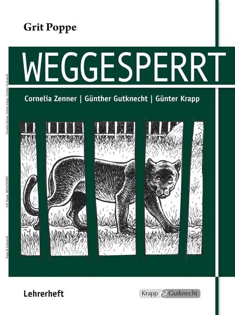 Grit Poppe: Weggesperrt, Lehrerheft, m. CD-ROM (Pamphlet)