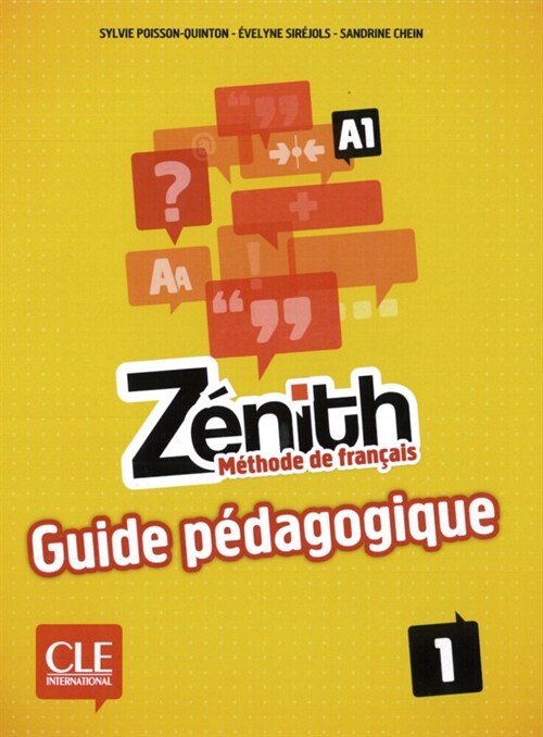 Zenith - Guide pedagogique. Vol.1 (Paperback)