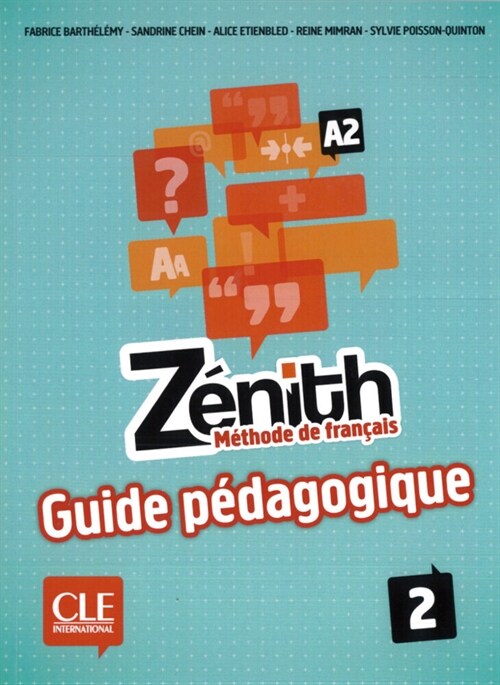 Zenith - Guide pedagogique. Vol.2 (Paperback)