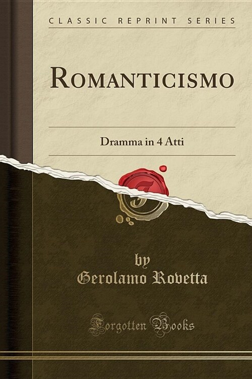 Romanticismo (Paperback)