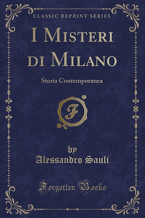 I Misteri di Milano (Paperback)