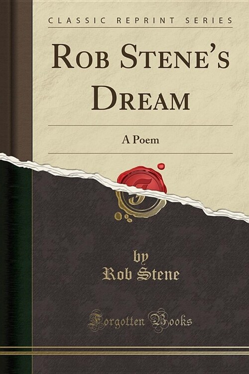 Rob Stenes Dream (Paperback)