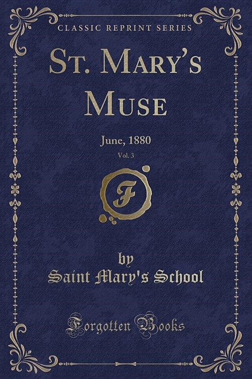 St. Marys Muse, Vol. 3 (Paperback)