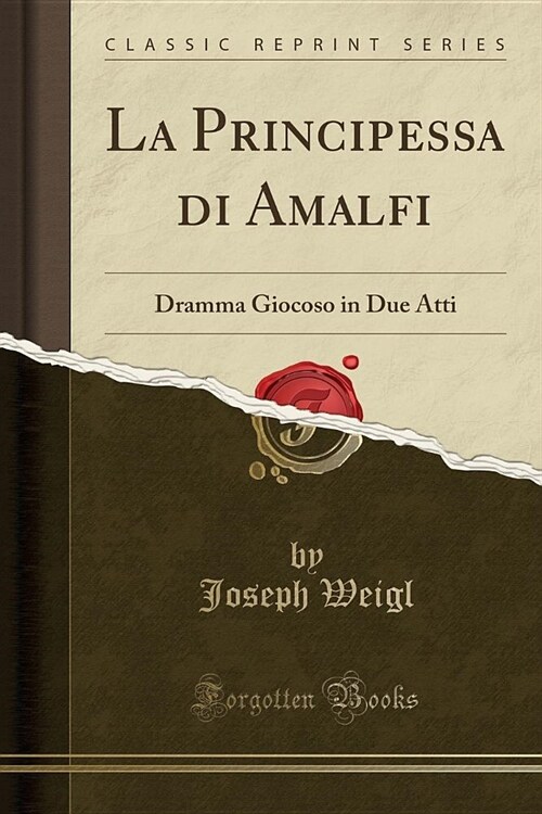 La Principessa di Amalfi (Paperback)