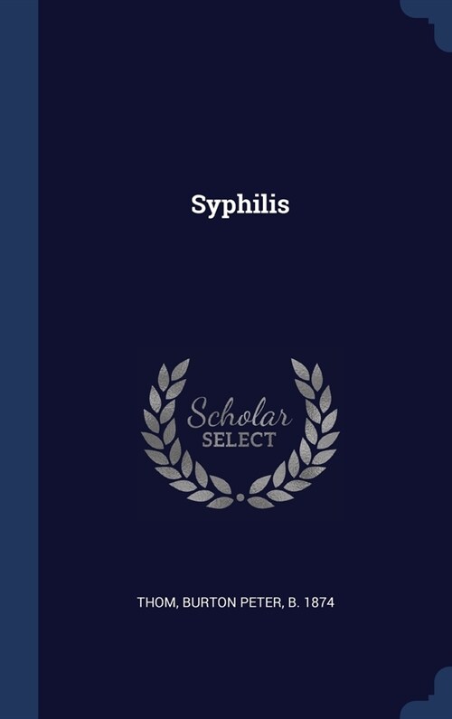 Syphilis (Hardcover)