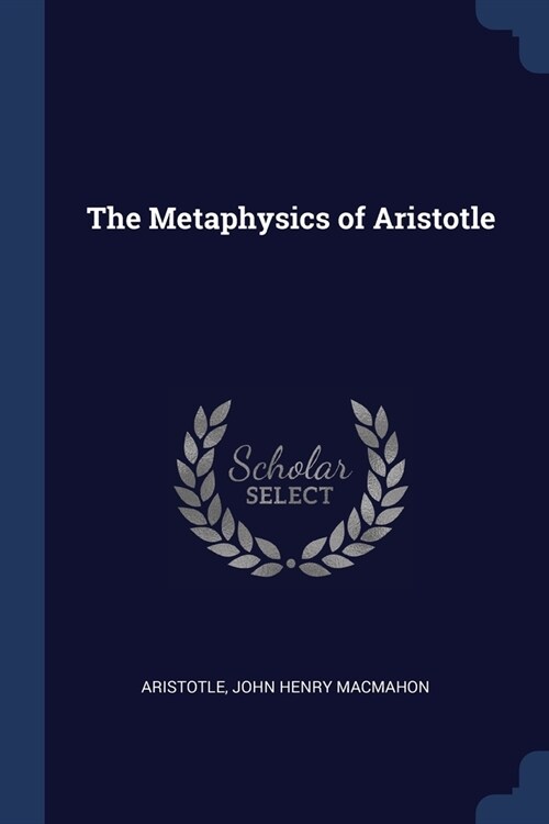 The Metaphysics of Aristotle (Paperback)