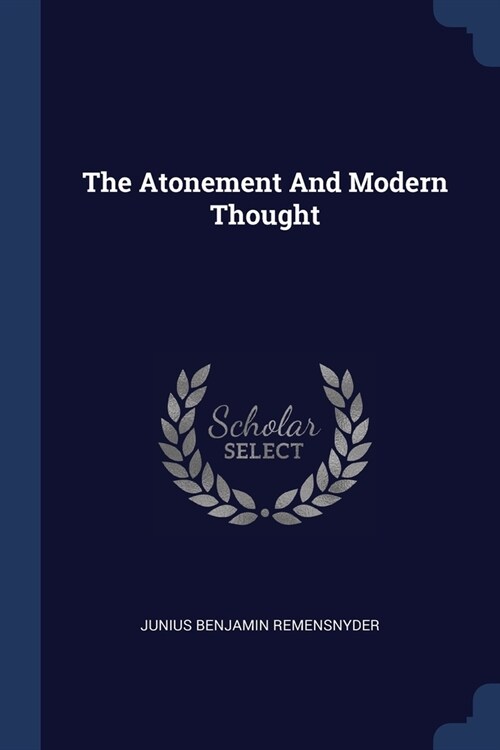 The Atonement And Modern Thought (Paperback)