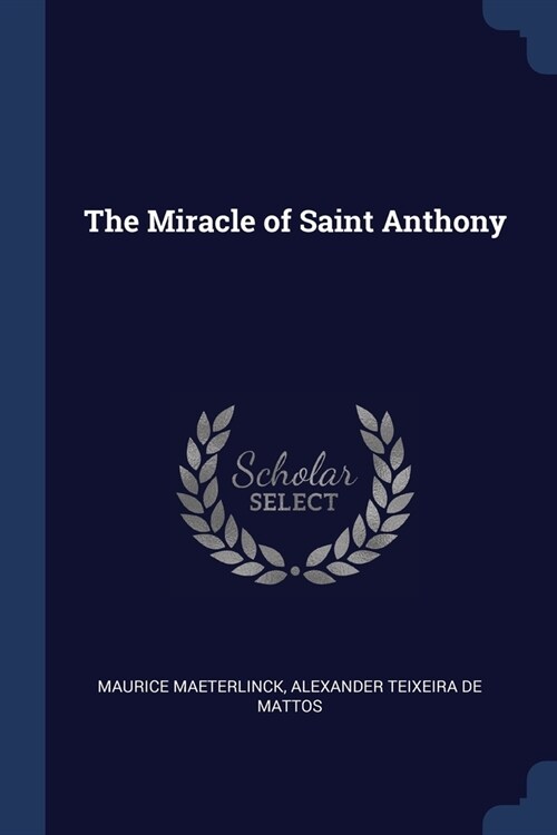 The Miracle of Saint Anthony (Paperback)