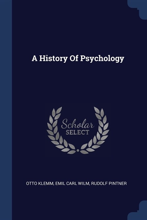 A History Of Psychology (Paperback)