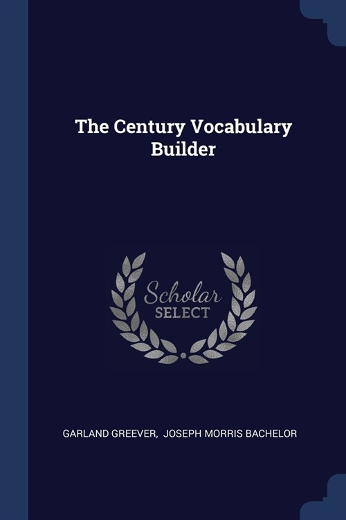 The Century Vocabulary Builder (Paperback)