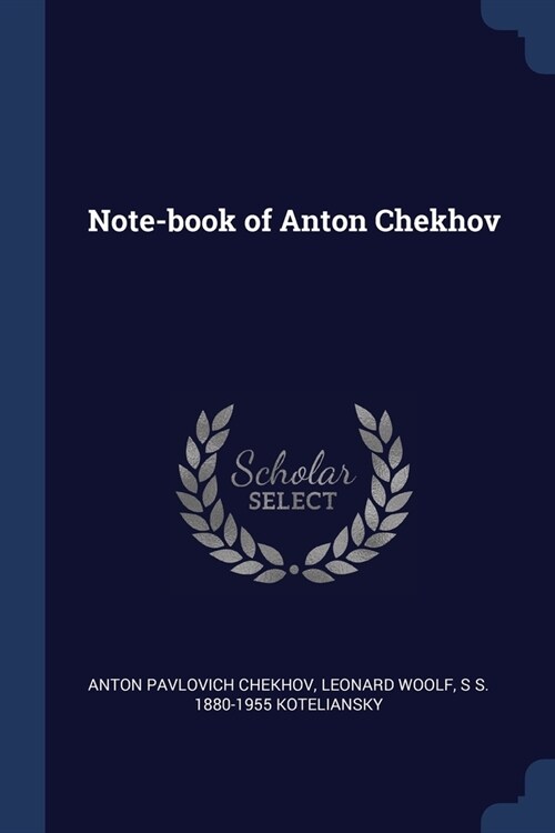 Note-book of Anton Chekhov (Paperback)