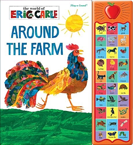 [중고] Eric Carle: Around the Farm (Hardcover)