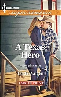 A Texas Hero (Paperback, LGR)