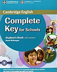 Complete Key for Schools Students Pack with Answers (Students Book with CD-ROM, Workbook with Audio CD) (Package)