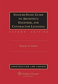 State-By-State Guide to Architect, Engineer, and Contractor Licensing, Second Edition (Hardcover, 2)