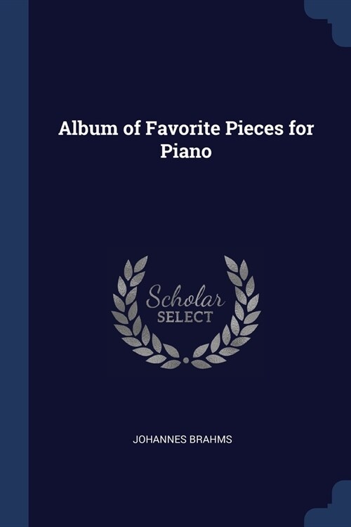 Album of Favorite Pieces for Piano (Paperback)