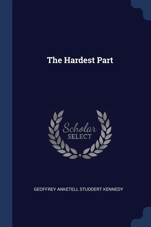 The Hardest Part (Paperback)