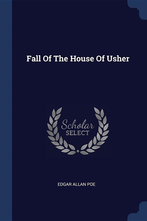 Fall Of The House Of Usher (Paperback)