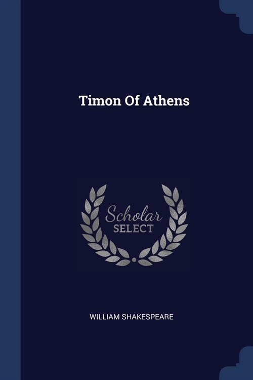 Timon Of Athens (Paperback)