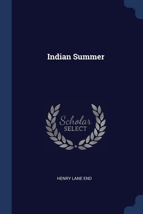 Indian Summer (Paperback)