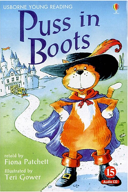 Usborne Young Reading Set 1-15 : Puss in Boots (Paperback + Audio CD 1장)