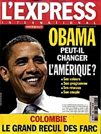 Le Express International (주간,프랑스판): 2008년 5월29일