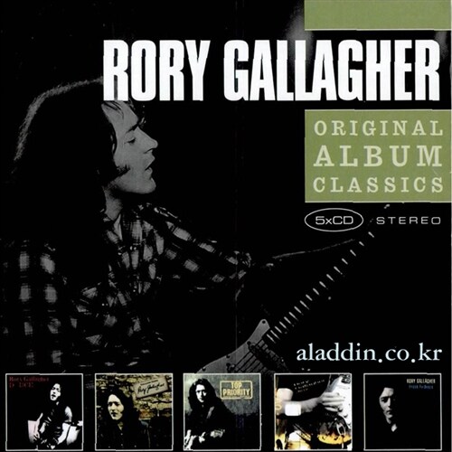 [수입] Rory Gallagher - Original Album Classics (Deuce + Calling Card + Top Priority + Jinx + Fresh Evidence)