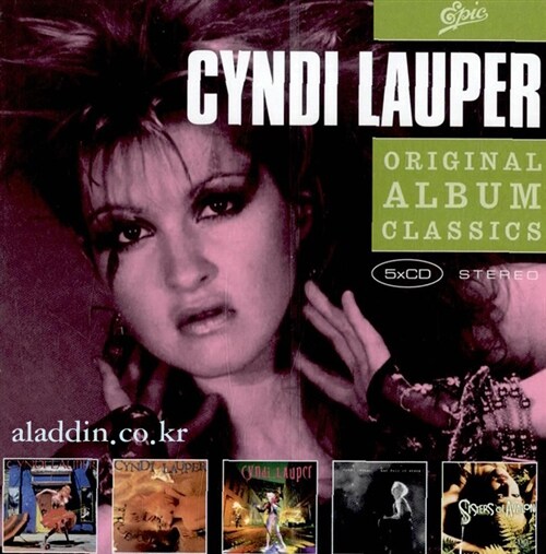 [수입] Cyndi Lauper - Original Album Classics (Shes So Unusual + True Colors + A Night To Remember + Hat Full Of Stars + Sisters of Avalon)