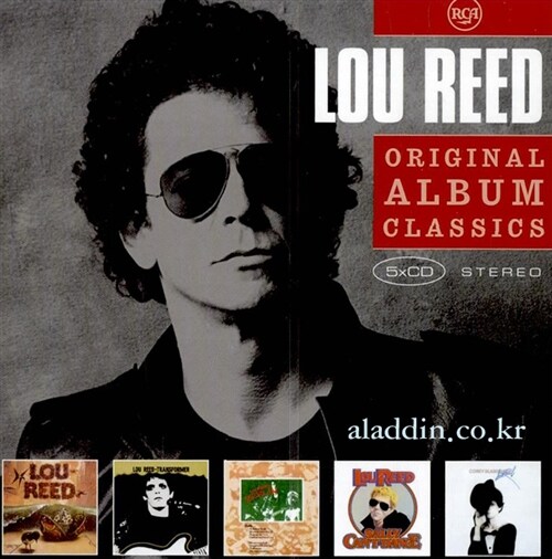 [수입] Lou Reed - Original Album Classics (Pickin up The Pieces + Poco + Crazy Eyes + From The Inside + A Good Feelin To Know)