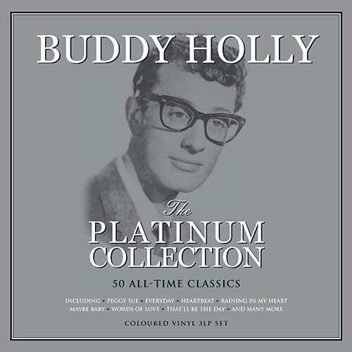 [수입] Buddy Holly - The Platinum Collection [180g 3LP][화이트 컬러반]