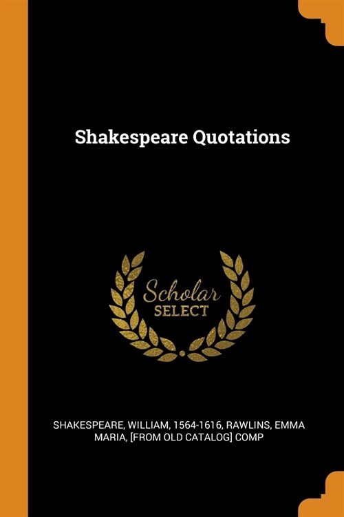 Shakespeare Quotations (Paperback)