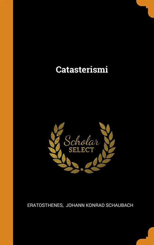 Catasterismi (Hardcover)