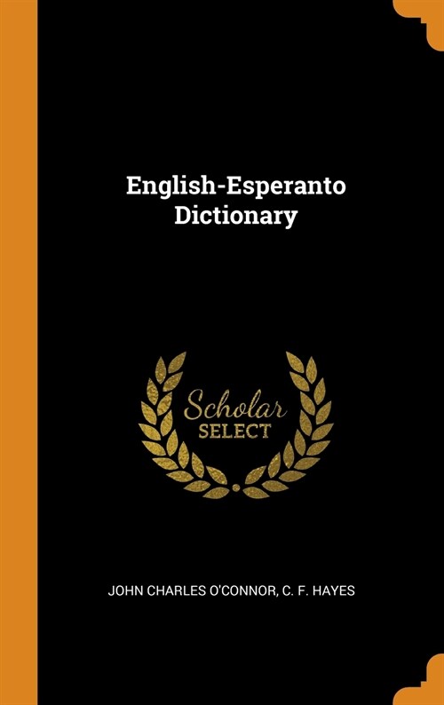 English-Esperanto Dictionary (Hardcover)