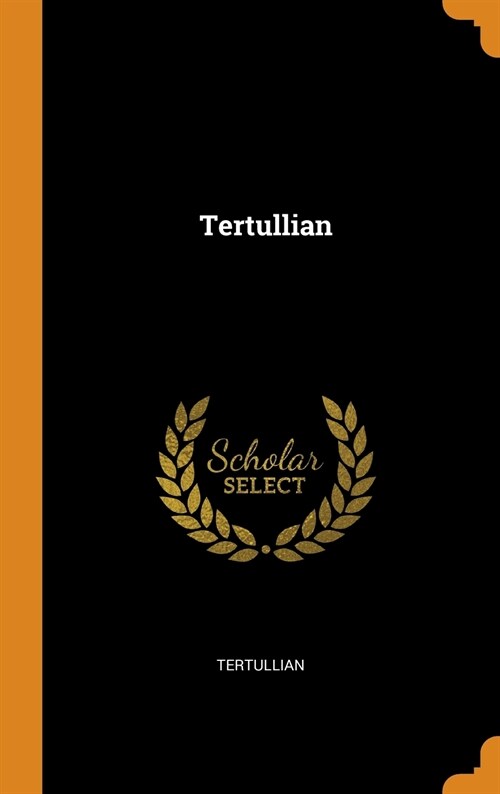 Tertullian (Hardcover)