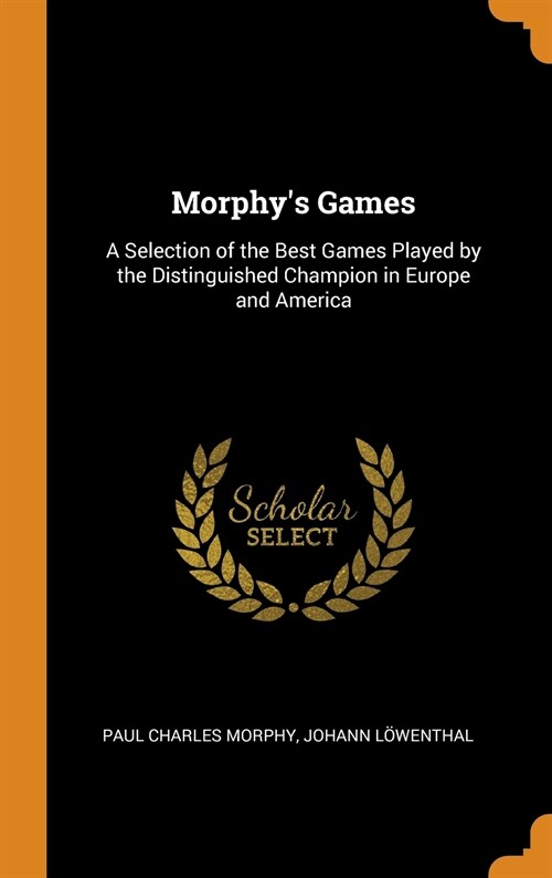 Morphys Games (Hardcover)