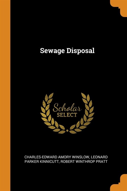 Sewage Disposal (Paperback)