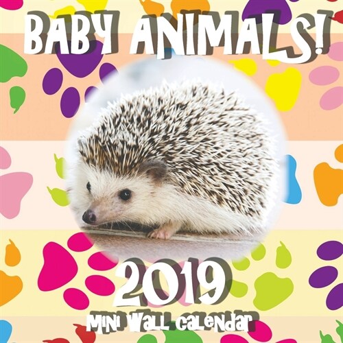 Baby Animals! 2019 Mini Wall Calendar (UK Edition) (Saddle (Staple))