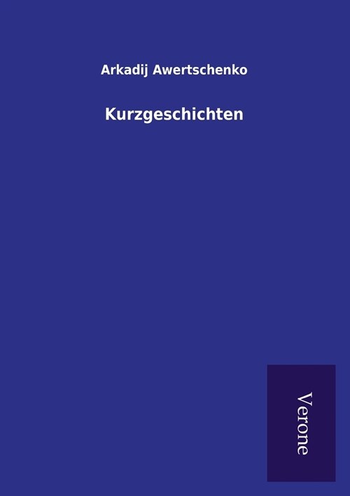 Kurzgeschichten (Paperback)