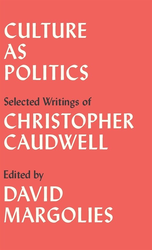 Culture as Politics (Hardcover)
