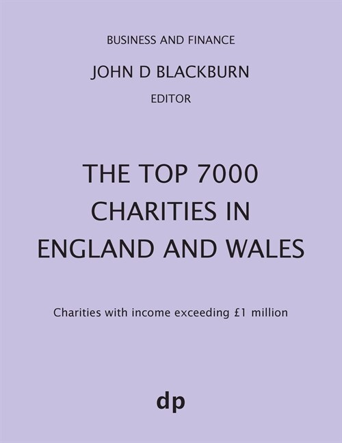 The Top 7000 Charities in England and Wales (Paperback)