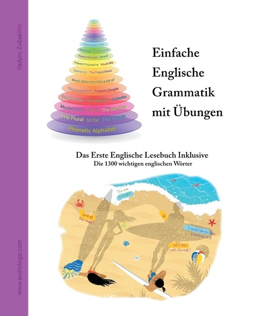 Einfache Englische Grammatik mit ?ungen: Das Erste Englische Lesebuch Inklusive (Paperback)