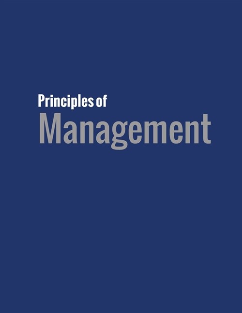 Principles of Management (Paperback)