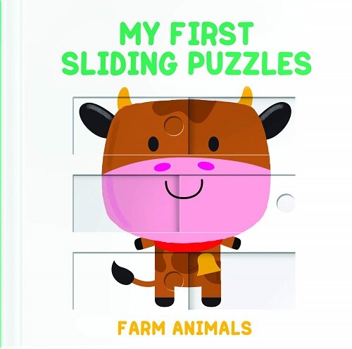 My First Sliding Puzzles Farm Animals (Board Book)