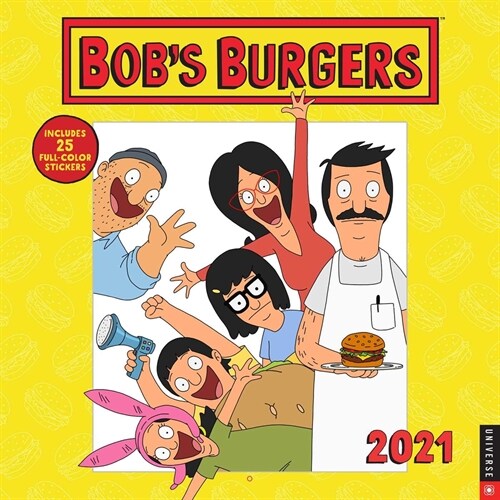 Bobs Burgers 2021 Wall Calendar (Wall)