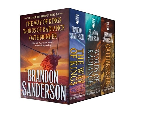 Stormlight Archive MM Boxed Set I, Books 1-3: The Way of Kings, Words of Radiance, Oathbringer (Mass Market Paperback)